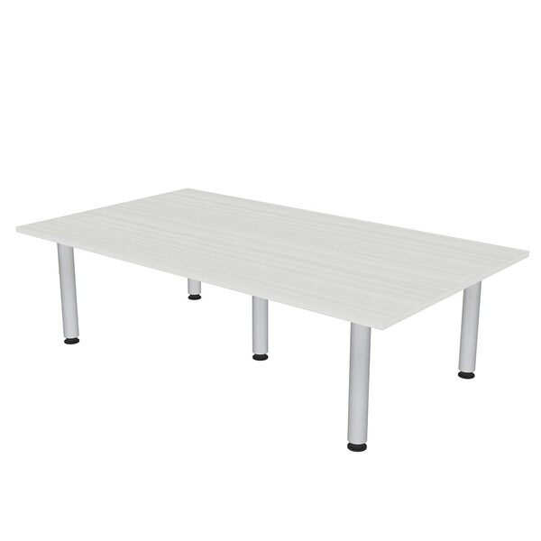 Skutchi Designs 47.25 in W, 84 in L, 29 in H, Engineered Wood Top, White HAR-REC-48X84-PT-WC - main